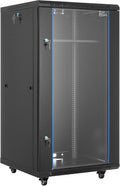 VEVOR 22U Server Rack Cabinet, Network Cabinet Wall Mount, 23.6 in Depth by VEVOR