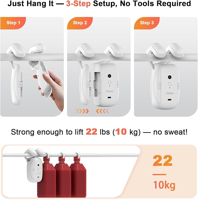 Automatic Curtain Opener - Gifts for Women and Men,Electric Curtain with Remote Smart Curtain Opener Electronic for Roman Rails