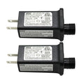2 Pcs 8 Mode Light LED Transformer 12V LED Controller Class 2 Power Supply,Transformer US Plug Adapter Replacement for String Light, not Fit 8 Mode with Control Box and 1 Mode String Light