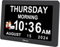 Soobest Dementia Digital Clock for Seniors Elderly, 20 Alarm Reminders 3 by Soobest