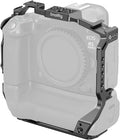 SmallRig R5 Mark II with Battery Grip BG-R20 Camera Cage for Canon, Three-Point Locking Full-Cage with Cold Shoe Mount, Quick Release Plate for Arca for Stabilizer and Tripod Shooting - 5623