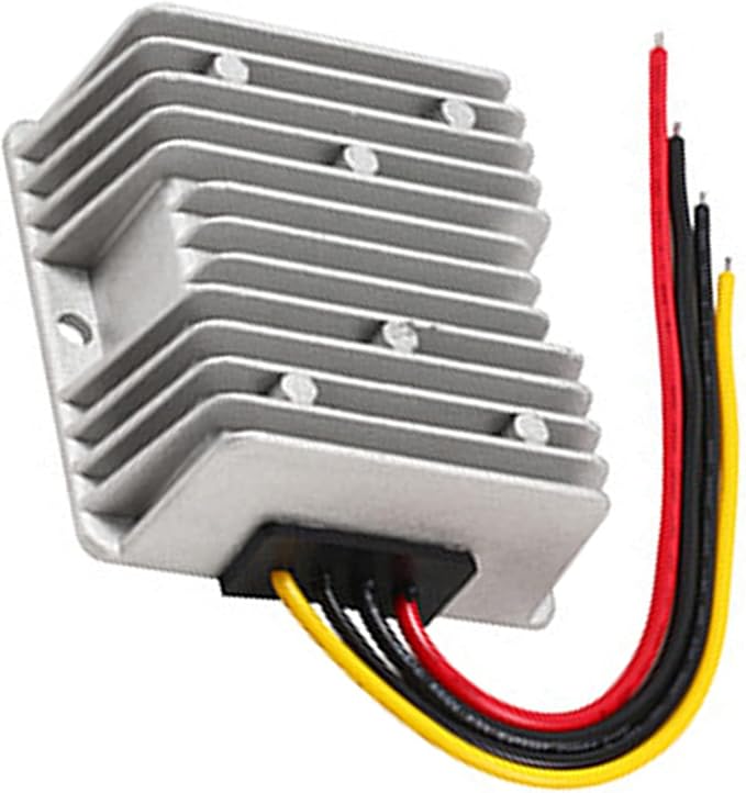 MGGi DC 12V-24V 15A 360W Voltage Booster, DC Boost Converter, Regulator Power Supply, Waterproof for Vehicle, Boat, Electric Bike