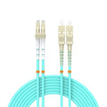 Fiber Patch Cable 25ft/7.5meters LC/UPC to SC/UPC OM3 10Gb/Gigabit MultiMode by Buacoz