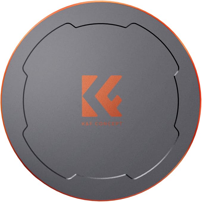 K&F CONCEPT 62mm Thread & Magnetic 2-in-1 Lens Filter Cap Only Compatible - Image 2