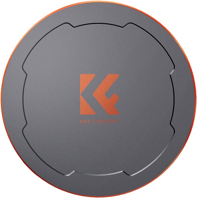 K&F CONCEPT 86mm Thread & Magnetic 2-in-1 Lens Filter Cap Only Compatible - Image 2