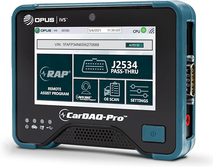 Opus IVS CarDAQ-Pro All Makes J2534 Reprogramming Tool and Remote Assisted Programming Plus IVS360