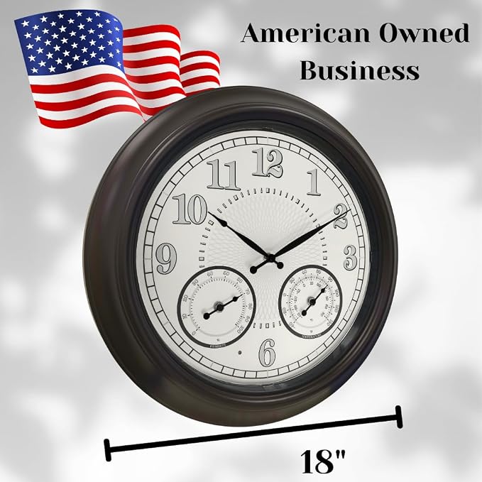Illuminated Large Outdoor Clock - Image 3
