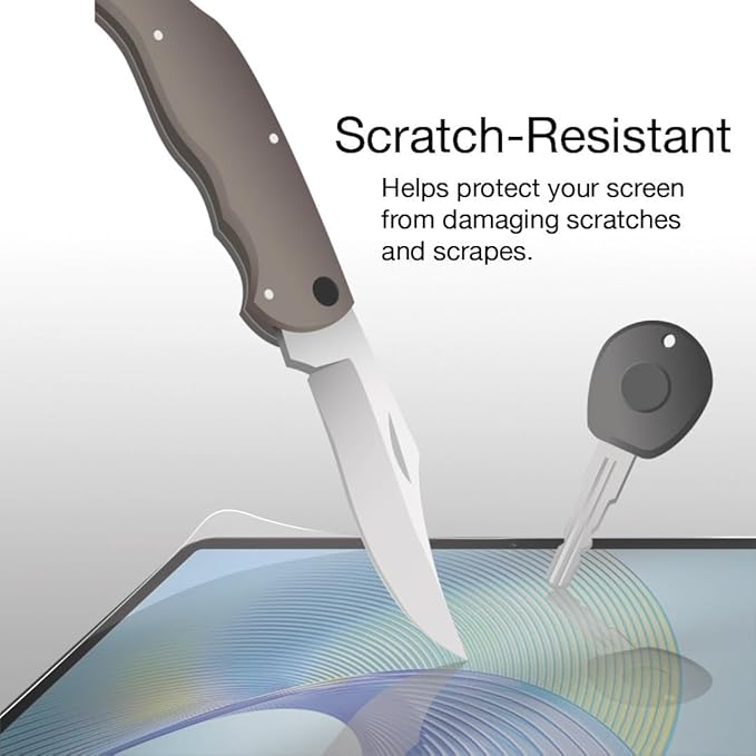 BoxWave Screen Protector Compatible With ButterflyMX Video Intercom Recessed (7 in) - ClearTouch Anti-Glare Privacy (2-Pack), Privacy Screen Protector Flexible Film Anti-Glare