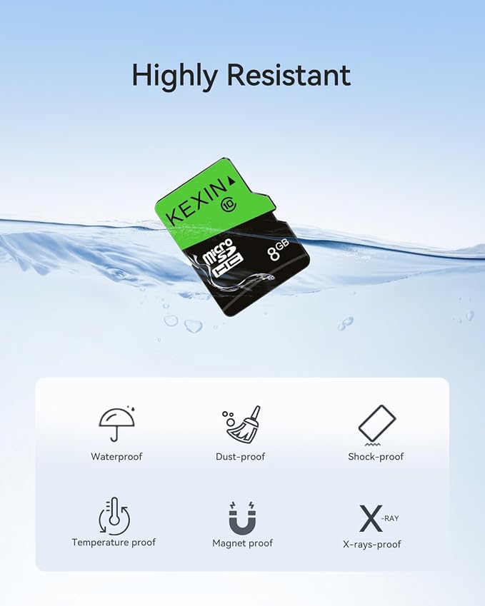 KEXIN 8GB Micro SD Card 3 Pack - Image 7