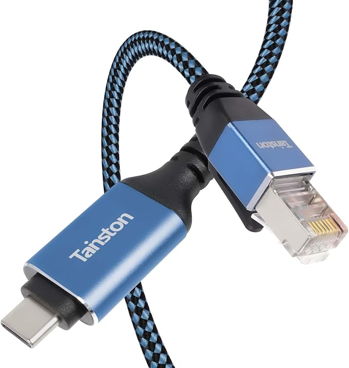 USB C to Ethernet Cable, 50Ft Type C to RJ45 Cable, USB C to Gigabit Ethernet - Image 6