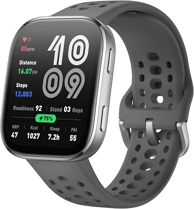 Amazfit Bip 6 Smart Watch 46mm, 14 Day Battery, 1.97" AMOLED Display, GPS & by Amazfit