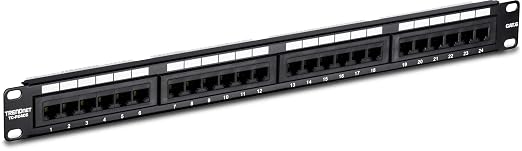 TRENDnet 24-Port Cat6 Unshielded Patch Panel, Wallmount or Rackmount, Compatible - Image 5