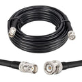 MOOKEERF BNC Male to BNC Female Coaxial Cable 50 ohm RG8X Coax Ultra Low Loss by MOOKEERF