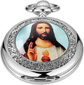 Men's Pocket Watch, Arabic Digital Dial Pocket Watches by Whodoit