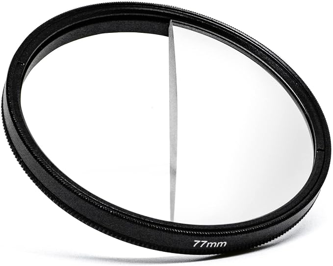 Lens Filter 77mm Half Bokeh Effects Filters Foreground Blur Camera Filter by KOGJAERS