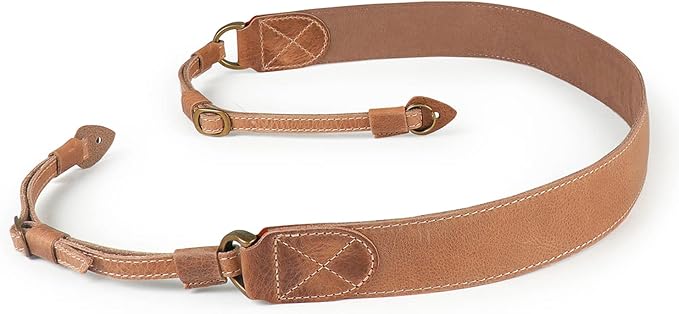 MegaGear SLR, DSLR Sierra Series Genuine Leather Camera Shoulder or Neck Strap - Image 6