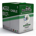 fast Cat. Speaker Wire 16 Guage 4C, UL Listed & CMR/CL3R-FT4 Rated - Speaker Cable w/PVC Jacket, 100% Oxygen-Free Pure Bare Copper - (26) MidFlex 16 Guage Wire - in-Wall Use-500ft Bulk Cable, Blue