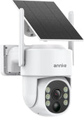 ANNKE Solar Security Camera Wireless Outdoor, 2.5K Dome Camera by ANNKE
