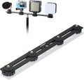 UTEBIT 13 inch Flash Bracket, Long Dual Camera Mount Flash Bracket Extension Bar by UTEBIT