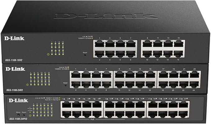 D-Link 24-Port Gigabit Smart Managed PoE+ Switch | 12 PoE+ Ports - Image 14