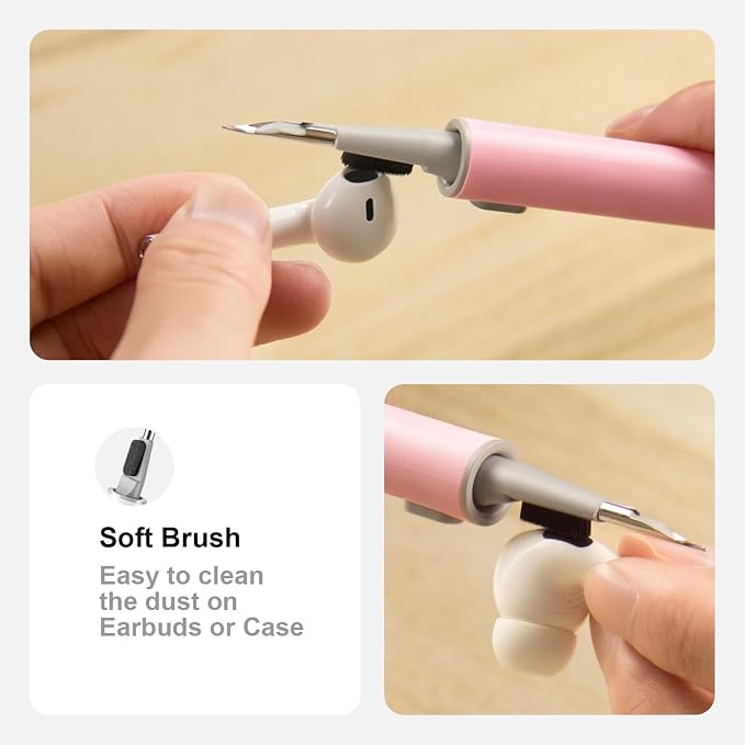 Hyashee Cleaner Kit for Airpods Pro 1 2 3 Multi-Function Cleaning Pen - Image 3