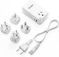 220V to 110V Converter for European Travel, VINTAR 200W Mini Universal Travel Adapter Voltage Converter US to Europe, International Step Down Power Converter Adapter Combo for EU UK AUS India