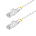 StarTech.com 30ft White Slim CAT6 Ethernet Cable, Snagless RJ45, 28AWG Pure by StarTech