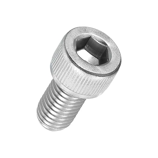 Kozelo 15pcs Socket Head Cap Screws - [M10-1.5 x 20mm] 304 Stainless Steel Allen Socket Drive for Electrical Motor 3D Printing Fan Engine Replacement Use, Silver