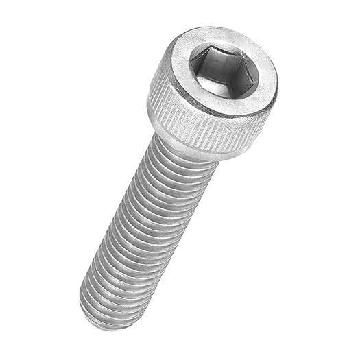 Kozelo 20pcs Socket Head Cap Screws - [M8-1.25 x 35mm] 304 Stainless Steel Allen Socket Drive for Electrical Motor 3D Printing Fan Engine Replacement Use, Silver