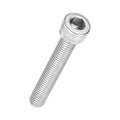 Kozelo 30pcs Socket Head Cap Screws - [M6-1 x 40mm] 304 Stainless Steel Allen Socket Drive for Electrical Motor 3D Printing Fan Engine Replacement Use, Silver