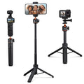 K&F CONCEPT MS62 25.6'' Mini Selfie Stick Tripod Stand, 5 Levels 360° Ball Head by KFCONCEPT
