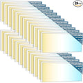 Sunco 24 Pack 2x4 LED Flat Panel Light Drop Ceiling Office Fixture, 7700 LM, Selectable Features, 40W/50W/60W, 4000K/5000K/6000K, Dimmable (0-10V), Dustproof ETL