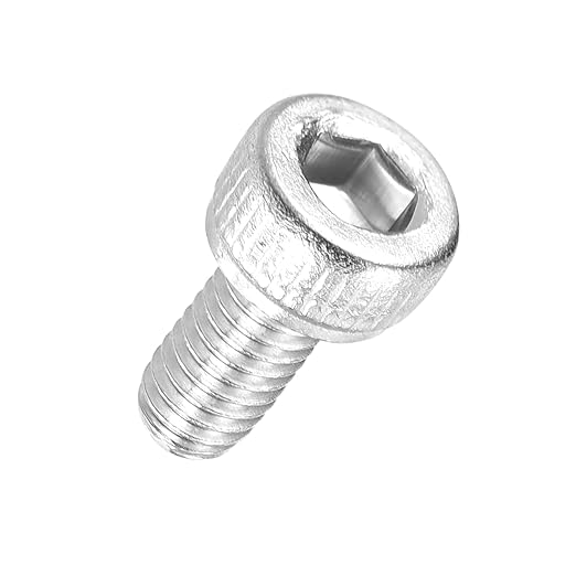 Kozelo 50pcs Socket Head Cap Screws - [M2.5-0.45 x 3mm] 304 Stainless Steel Allen Socket Drive for Electrical Motor 3D Printing Fan Engine Replacement Use, Silver
