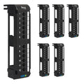 ICC CAT6 Patch Panel, UL Listed & PoE++ Rated Gigabit Applications, Wall Mount by ICC