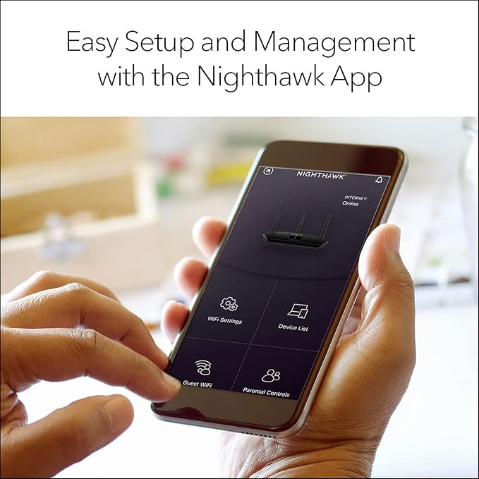NETGEAR Nighthawk WiFi 6 Router 5-Stream Dual-Band Gigabit Router, AX2400 - Image 5