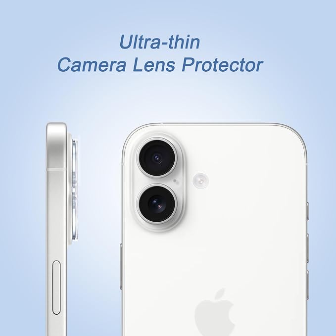 Ailun 3 Pack Screen Protector for iPhone 17 + 3 Pack Camera Lens Protector - Image 4