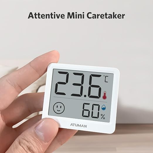 ATuMan Mini Digital Hygrometer Indoor Thermometer - Image 3