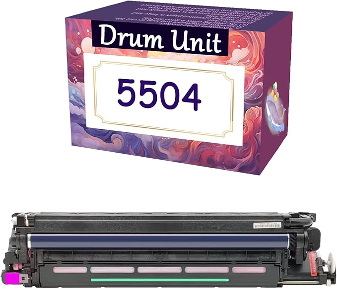 AOKLEY 5504 C5504 Drum Unit Compatible Replacement for Ricoh C4504 C5504 C6004 Printer Magenta