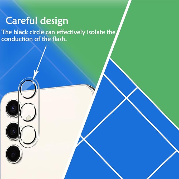 BIGFACE Galaxy S24 Plus Tempered Glass Screen Protector + Camera Lens Protector - Image 4