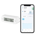 Smart Digital Thermometer Hygrometer, WiFi Indoor Temperature Humidity Sensor by Zecamin
