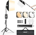 EMART Softbox Lighting Kit, 3000K-6000K 85W LED Bulbs by EMART
