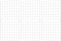 7RiversART Grid Wall Commercial Grade Gridwall Panels – Heavy Duty Grid Panel for Any Retail Display Wall Grid 2' Width x 4' Height, White (Pack of 3) Easily Portable