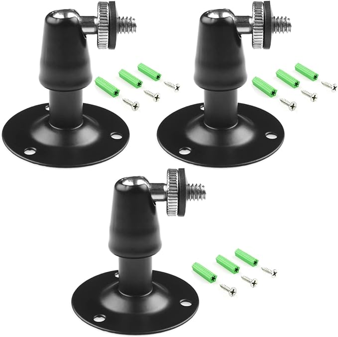 Camera Bracket Mount 3 Pcs Security Wall Mount by Unknown