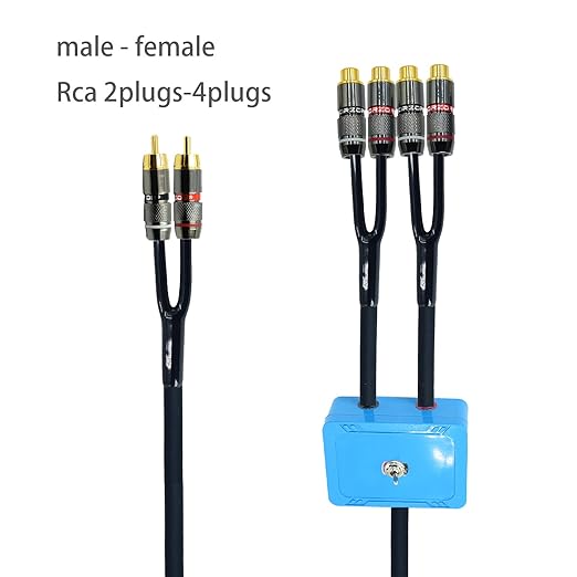 Arklove rca-2rca-Switch-1.5ft-Female
