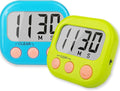 Classroom Timers for Teachers Kids Large Magnetic Digital Timer Teacher Supplies 2 Pack-Blue Green