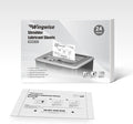 Wingwise 24-Pack Shredder Lubricant Sheets, 8.5 x 6 Inches, Sharpens Blades & Prevents Jams, Mess-Free Maintenance for Home and Office Use