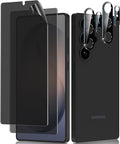 LYWHL 2+2 Pack for Samsung Galaxy S26 Ultra Matte Privacy Screen Protector by LYWHL