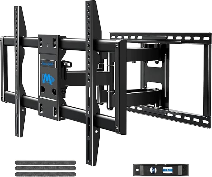 Mounting Dream TV Wall Mount TV Bracket for Most 42-90 Inch TV, Pre-Assembled Full Motion TV Mount with Articulating Arms, Max VESA 800x400mm 132 lbs. Loading, Fits 16", 18", 24" Studs, MD2298-XL