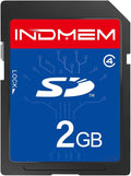 INDMEM SD Card 2GB Class 4 Flash Memory Card 2G SLC Stanard Secure Digital Cards by SINOBRIGHT