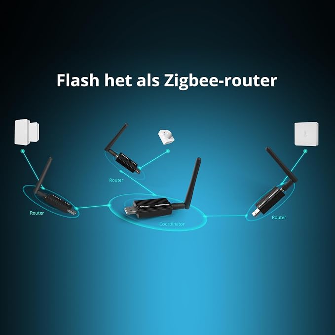 SONOFF Zigbee 3.0 USB Dongle Plus-E Gateway, Universal Wireless Zigbee USB - Image 5